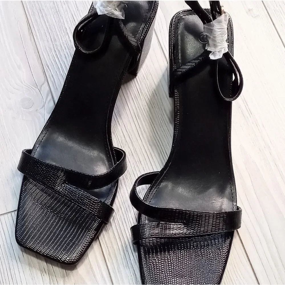 (53-4164) Women's Open Toe Shoes Sz 11
